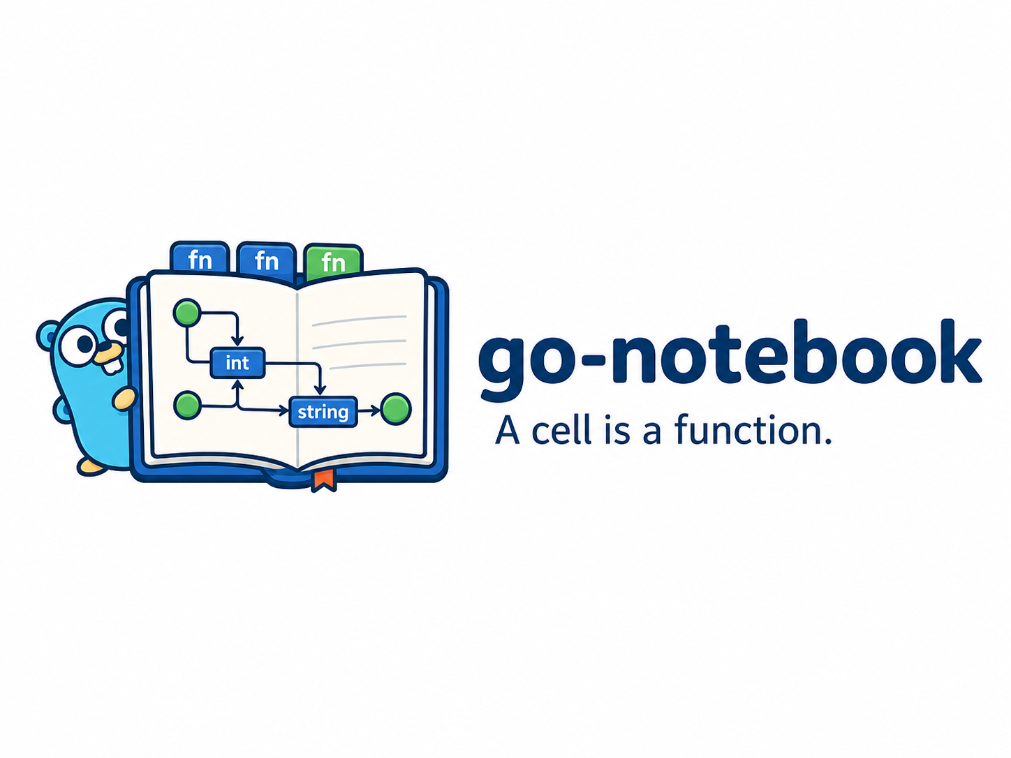 go-notebook — a cell is a function